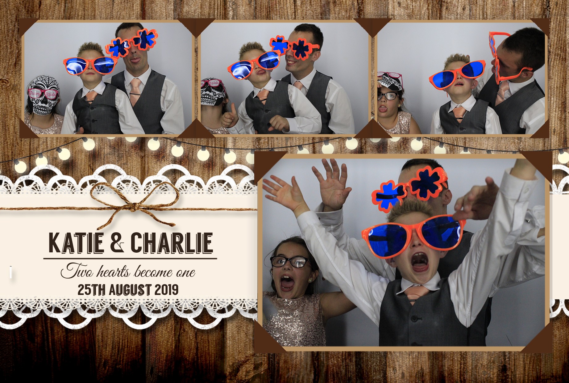 Katie & Charlie's Wedding | View more photos from the event at gallery.myphotoboothexperience.co.uk/u/MyPhotoBoothExperienceLtd/Katie-Charlies-Wedding